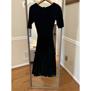 Modcloth Velvet Midi Dress XXS thumbnail 7