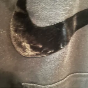 Nike Black Hoodie Small Velour Check thumbnail 6