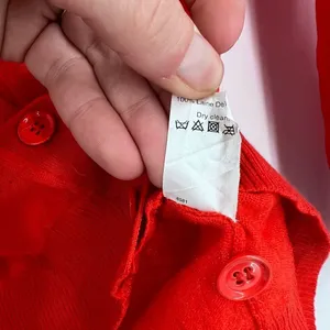 J. Crew Blood Orange Merino‎ Wool Cardigan small button down thumbnail 5