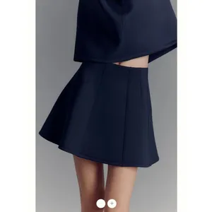 By Anthropologie Seamed Mini SkirtN thumbnail 2