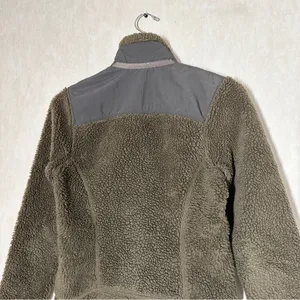 Patagonia Women's Fleece Retro-X Jacket Full Zip Stand-Up Collar Dark Walnut S thumbnail 6