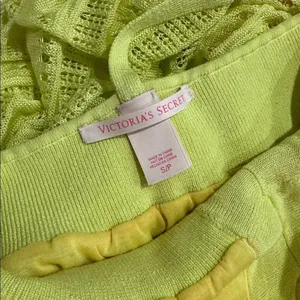 Victoria's Secret knit dress in bright yellow NWOT thumbnail 5
