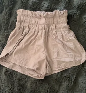 tan free people shorts thumbnail 1