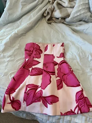 Showpo Floral Pink Dress thumbnail 3