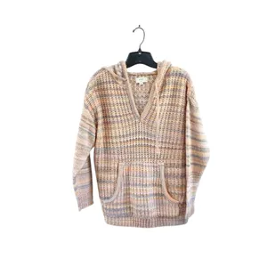 Aerie Cozy Wool Blend Knit Hoodie Sweater XS Soft Casual Lounge Streetwear‎ thumbnail 3