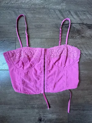 Pink corset top Pacsun thumbnail 2