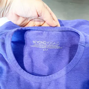 Beyond Yoga Sleeveless High Neck Cropped Tank Top Violet Purple Small thumbnail 3