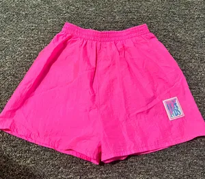 bright pink vintage shorts thumbnail 2