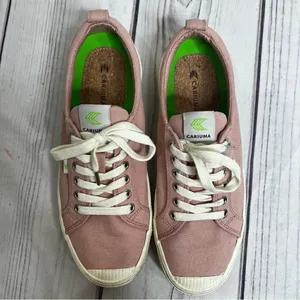 Cariuma OCA Low Rose Canvas Sneakers Shoes Unisex Sz Womens 10.5, Mens 9‎ thumbnail 3