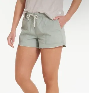 Vuori vintage Ripstop raw hem sporty luxe eucalyptus XXL short thumbnail 1