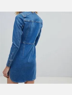 Free People Denim Dress thumbnail 5