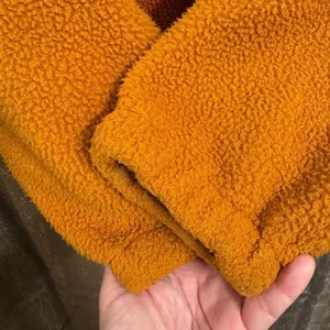 Free People Hit The Slopes Fleece‎ Jacket Russet Orange Oversized Small thumbnail 7