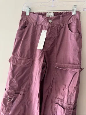 Urban Outfitters NEW BDG Mauve Pink Riley Classic Cargo Pants thumbnail 4