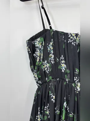 Sau Lee Georgina Gown Black Floral UK4/US0 thumbnail 8