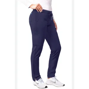 Adar Women’s Scrub Pants Medical Uniform Athletic Jogger Navy Zip Sz M thumbnail 10