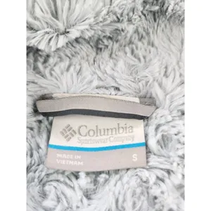 Columbia Copper‎ Crest Jacket SMALL quilted Soft Faux Fur Lined Hooded Navy Blue thumbnail 12