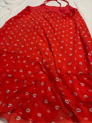Abercrombie & Fitch Red Printed Sundress thumbnail 4