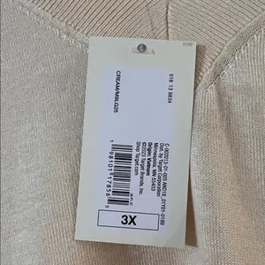 Target Cream Knit Top thumbnail 2