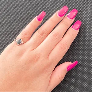 Black Onyx Sterling Silver Ring 5 thumbnail 2