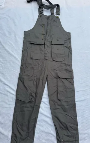 Unisex Gray Overalls .Cargo . thumbnail 1