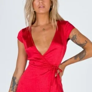 Princess Polly Red Emily Mini Dress size 2 thumbnail 5