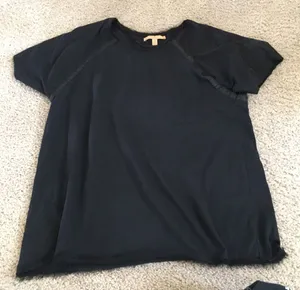 ZARA Black short sleeve top never worn thumbnail 1