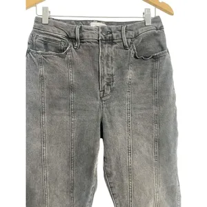 Good American Size 10 30 Jeans Distressed Denim thumbnail 2