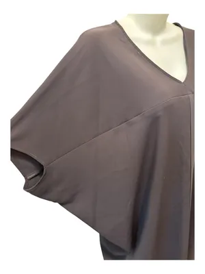 Hatch Women's The Slouch Maternity Dress OS Black Back Split Dolman SS Roomy thumbnail 5