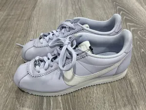 Nike Cortez Light Purple Sneakers Size 7 thumbnail 3