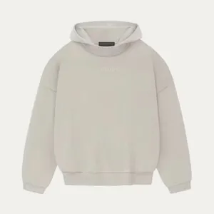 Fear of God Essentials Hoodie Sweatshirt Silver Cloud Relaxed Fir Casual thumbnail 1