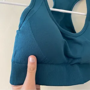 Women’s Sports‎ Bra turquoise removable cups padded workout exercise comfortable thumbnail 2
