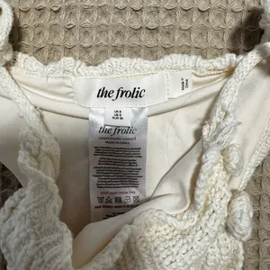 ASOS Elegant Cream Knit Bikini Set thumbnail 6
