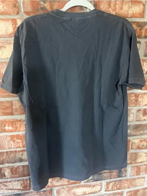 Comfort Colors Pepper Tee with Checkerboard Ghost and Orange Accents thumbnail 3