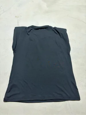 Skinnygirl NWT Black Shoulderpad top small thumbnail 6