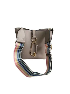 ZAC POSEN Belay Dark Cobblers Beige Leather Crossbody Shoulder Bag NEW NWT thumbnail 7