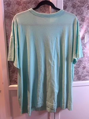 Old Navy Women’s Teal Tunic Crew Neck T‑Shirt thumbnail 2