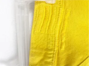 Revice Denim Venus Flare Star Golden Yellow High Rise Jeans Size 30 Boho Retro Casual thumbnail 6