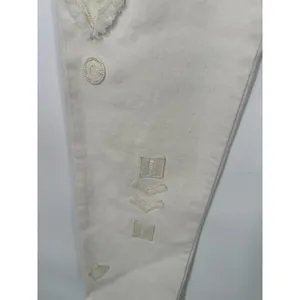 POLO RALPH LAUREN White Womens 27 Callen‎ HR Slim Jeans Aztec Boho Southwest thumbnail 6