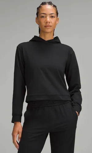 Lululemon Soft Jersey Classic-Fit Hoodie Black thumbnail 1