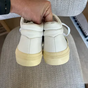 Veja Minotaur High Top Sneakers in Black and White thumbnail 6