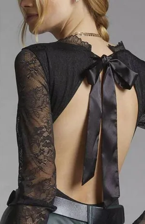 Anthropologie Lace Bodysuit thumbnail 2