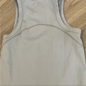 Blue Crew Neck Tank Top for Versatile Wear Size XS thumbnail 3
