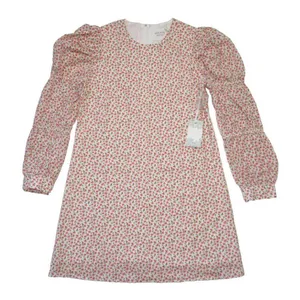 NWT Tuckernuck Hyacinth House Clemons Mini Textured Floral Puff Sleeve Dress S thumbnail 3
