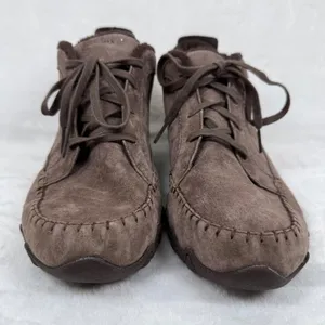 Skechers‎ Relaxed Fit Womens 10 Brown Suede Faux Fur Memory Foam Boots thumbnail 2