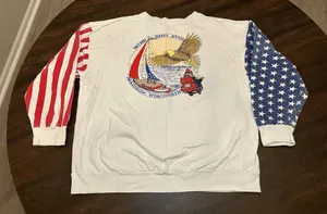 Vintage 1996 Wing Ding XVIII Rally Madison, Wisconsin Men’s Sweatshirt-XL thumbnail 12
