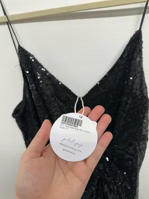 Petal & Pup Riri Sequined Wrap Mini Dress thumbnail 7