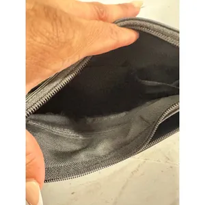 90s Chic Nine West Black Leather Hobo Minimalist Shoulder Bag thumbnail 5