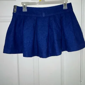 New, Abercrombie & Fitch Wool Blend Y2K Pleated Mini Skirt Size 2 thumbnail 5