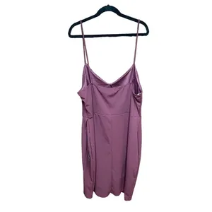 Lulus Forever Your Girl Plum Purple‎ Bodycon Dress Plum Purple Plus Size 3X thumbnail 8
