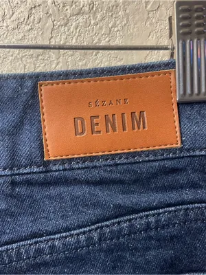 Sézane Denim Straight Leg Jeans Size 38 thumbnail 7